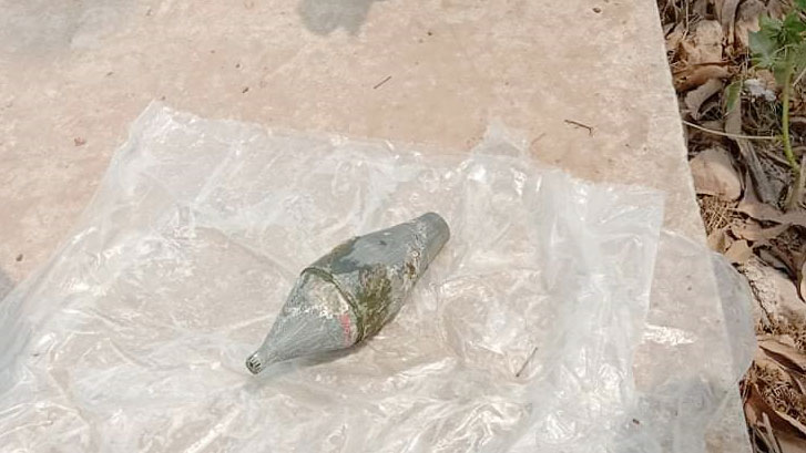 রাবিতে অবিস্ফোরিত রকেট লঞ্চার উদ্ধার