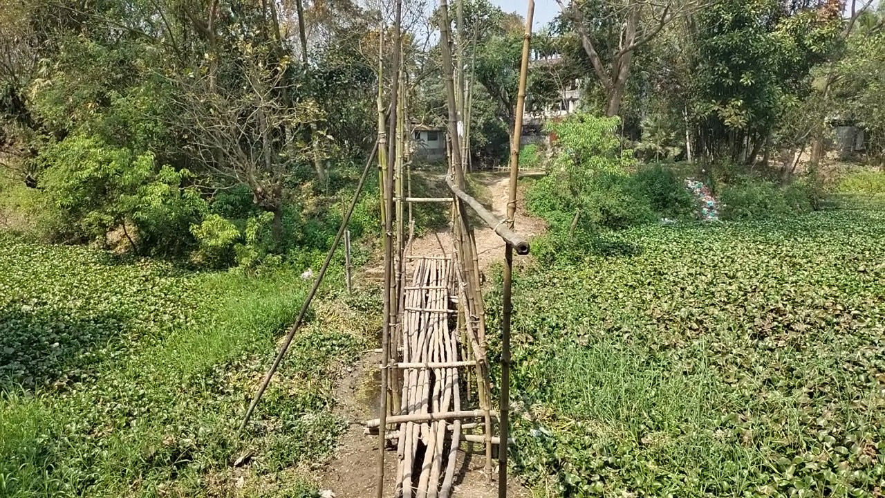 বাঁশের সাঁকোই ভরসা