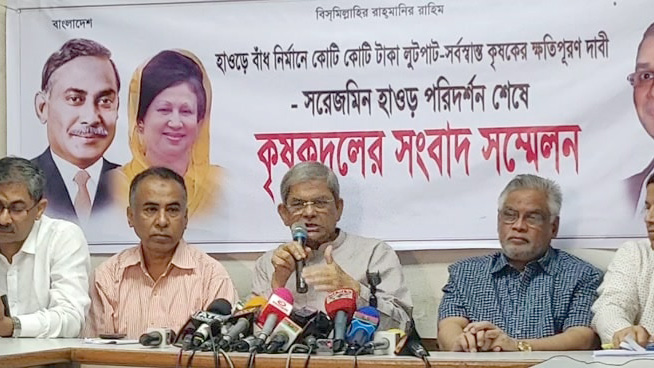 সরকার সেই কাজগুলোই হাতে নেয়, যেখানে তাদের মুনাফা আছে: মির্জা ফখরুল