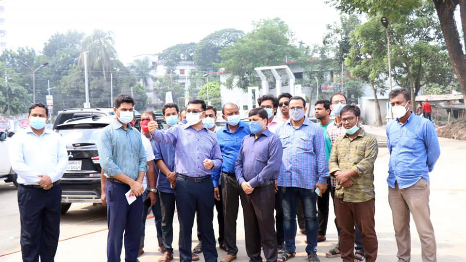 ময়মনসিংহে নির্মিত হচ্ছে বঙ্গবন্ধু কর্নার