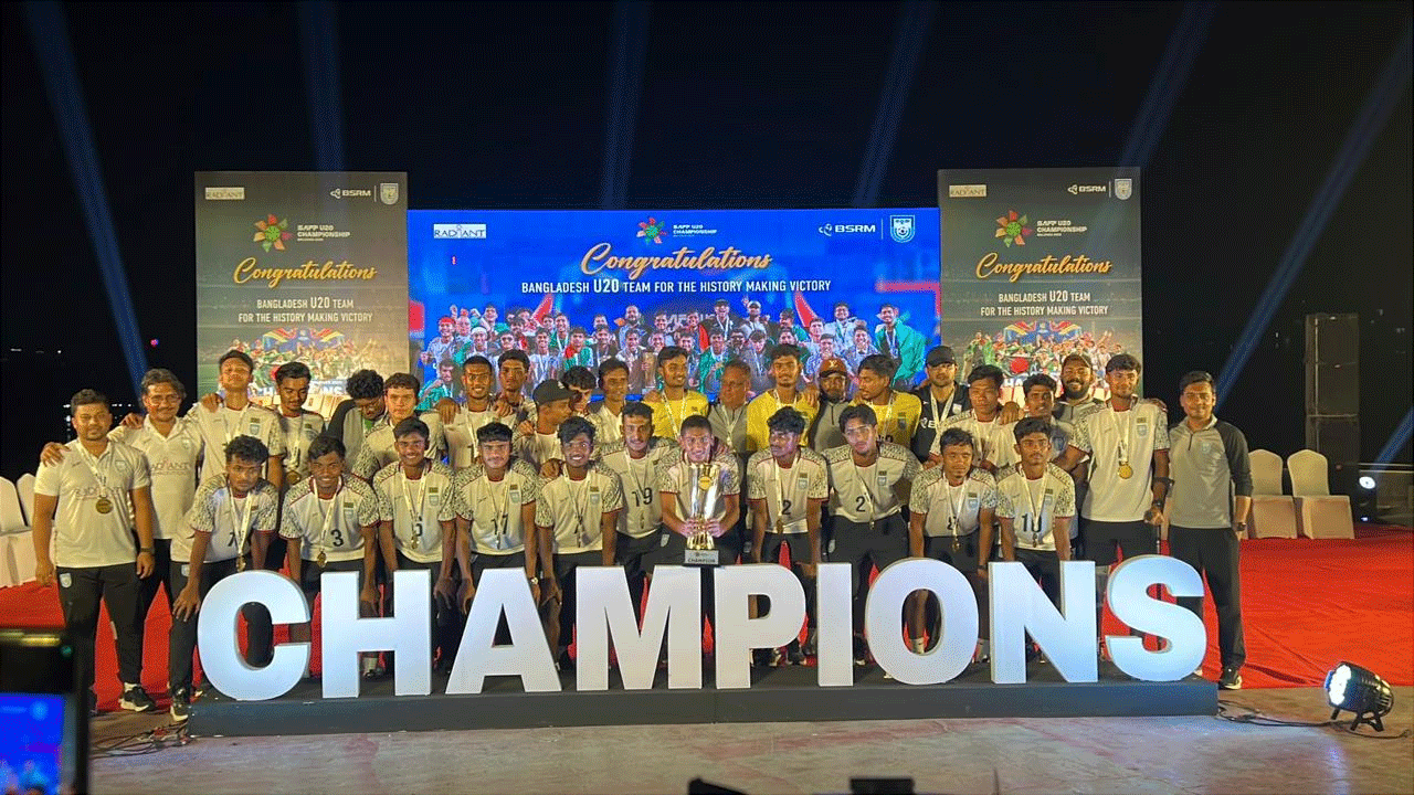 সাফজয়ী রোনান-মিঠুদের ১ লাখ টাকা করে দিল সরকার