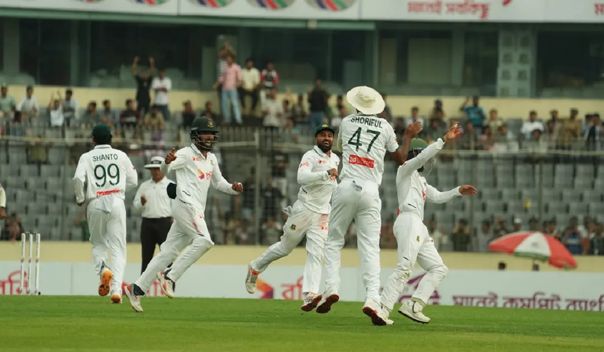 Mirpur Test day three: Shoriful breaks Chandrapaul partnership as Bangladesh fight for a lead