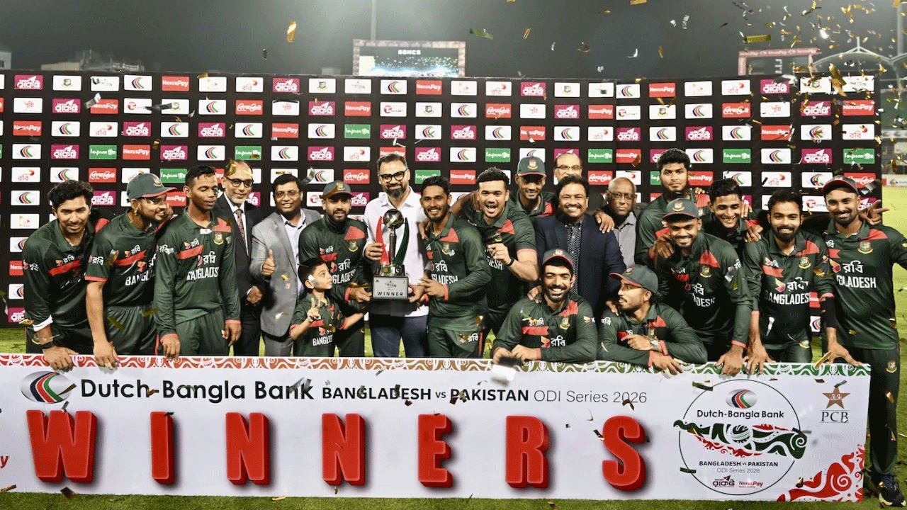 সিরিজ জেতার পর র‍্যাঙ্কিংয়েও সুখবর পেল বাংলাদেশ