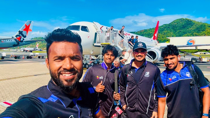 দীর্ঘ ভ্রমণের পর কেমন আছেন ক্রিকেটাররা