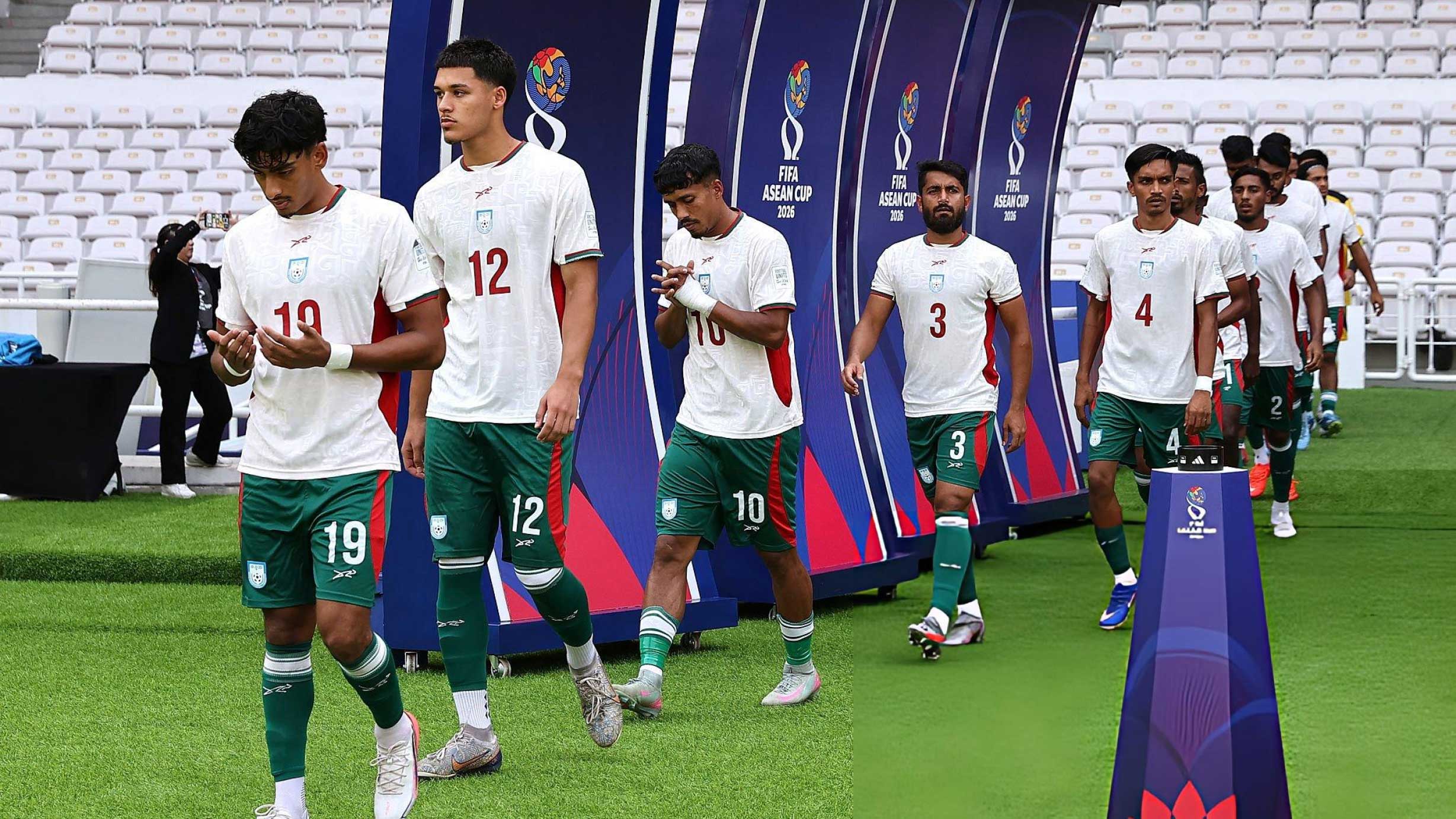 এক পরিবর্তন নিয়ে ইন্দোনেশিয়ার বিপক্ষে মাঠে নামছে বাংলাদেশ