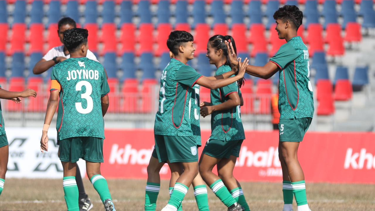 আলপির হ্যাটট্রিকে অপরাজিত বাংলাদেশ, ফাইনালে প্রতিপক্ষ ভারত