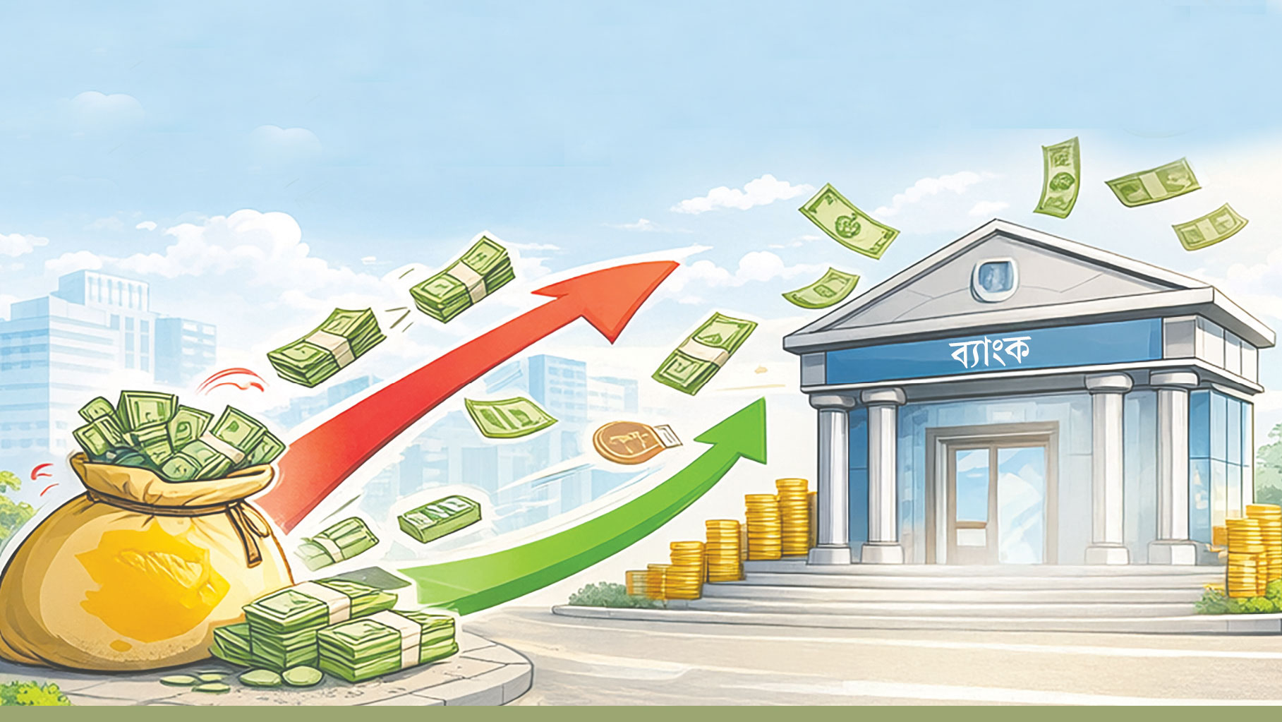 আস্থায় আমানত বাড়ছে ব্যাংকে