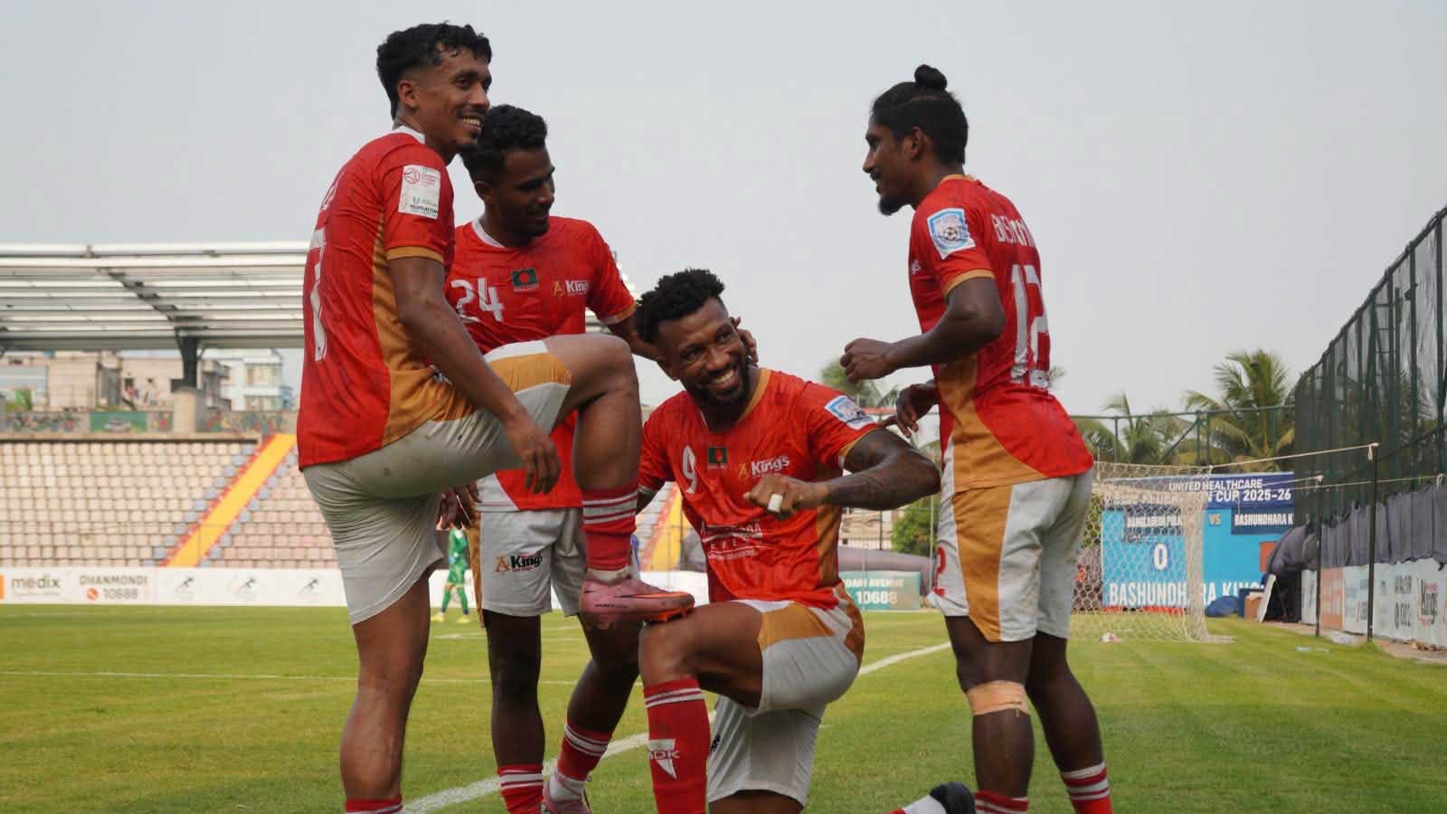 আবাহনীকে হারিয়ে বাংলাদেশের চ্যাম্পিয়ন কিংস