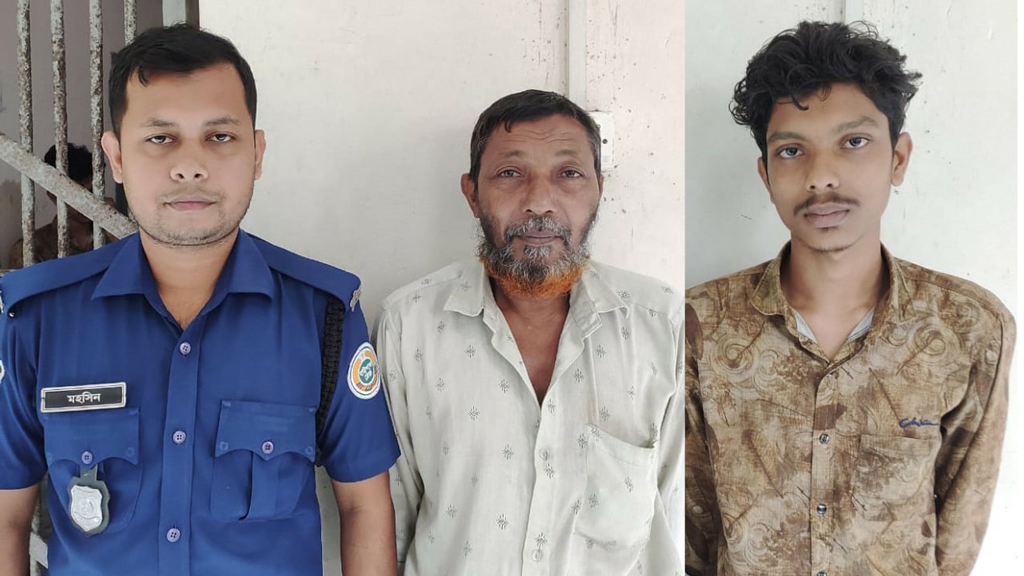 বিদেশে পাঠানোর নামে ৩২ লাখ টাকা নিয়ে প্রতারণা, বাবা-ছেলে গ্রেপ্তার