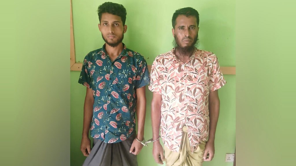 হাজীগঞ্জে ২০টি ইয়াবাসহ বাবা-ছেলে গ্রেপ্তার