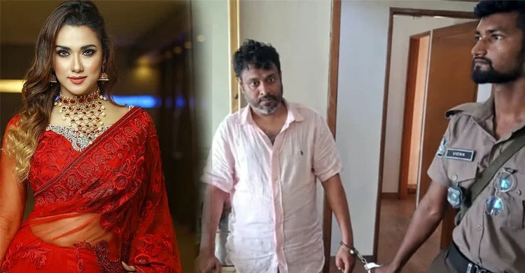 চিত্রনায়িকা ববির কথিত স্বামী বাথরুমের সুরঙ্গ থেকে গ্রেপ্তার