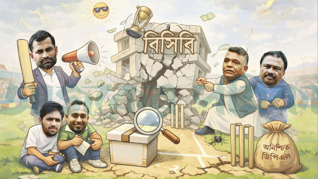 বিসিবির টানাপোড়েনে ম্লান মাঠের খেলা