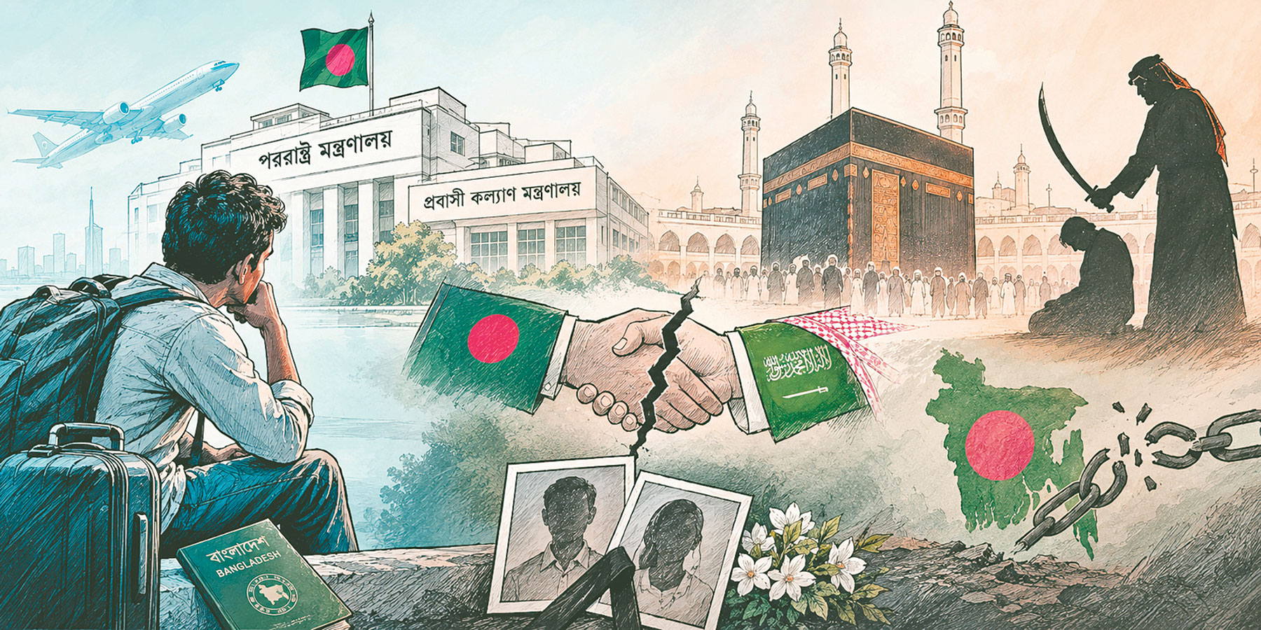দুই বাংলাদেশি নাকি কূটনৈতিক সম্পর্কের শিরশ্ছেদ