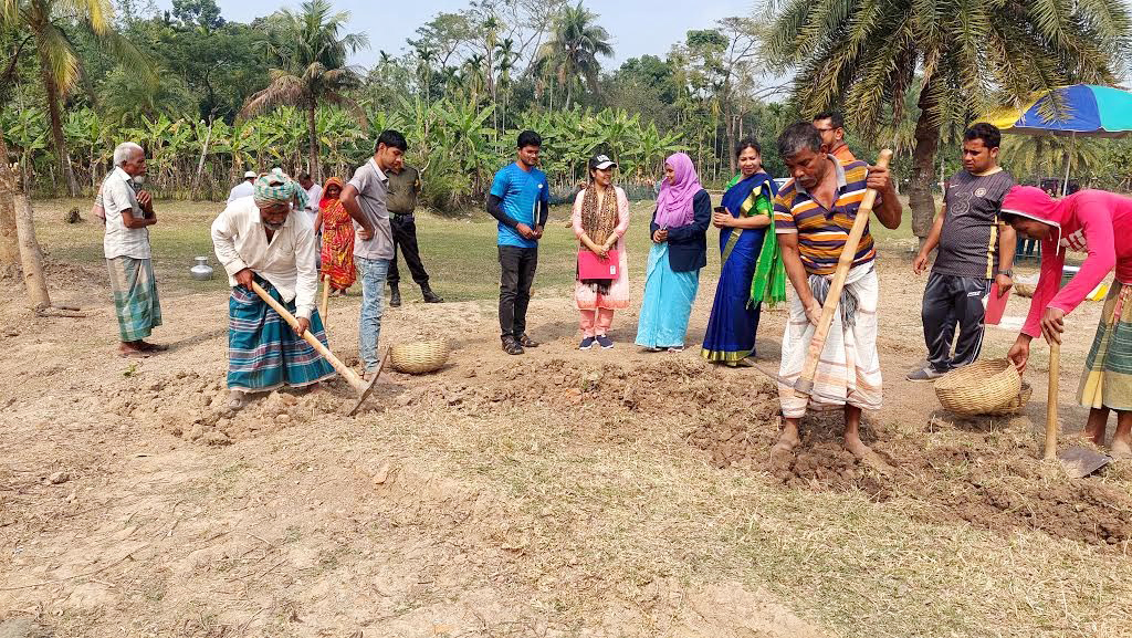 প্রত্নবস্তুর সন্ধানে খানজাহানের বসতভিটা খনন শুরু 