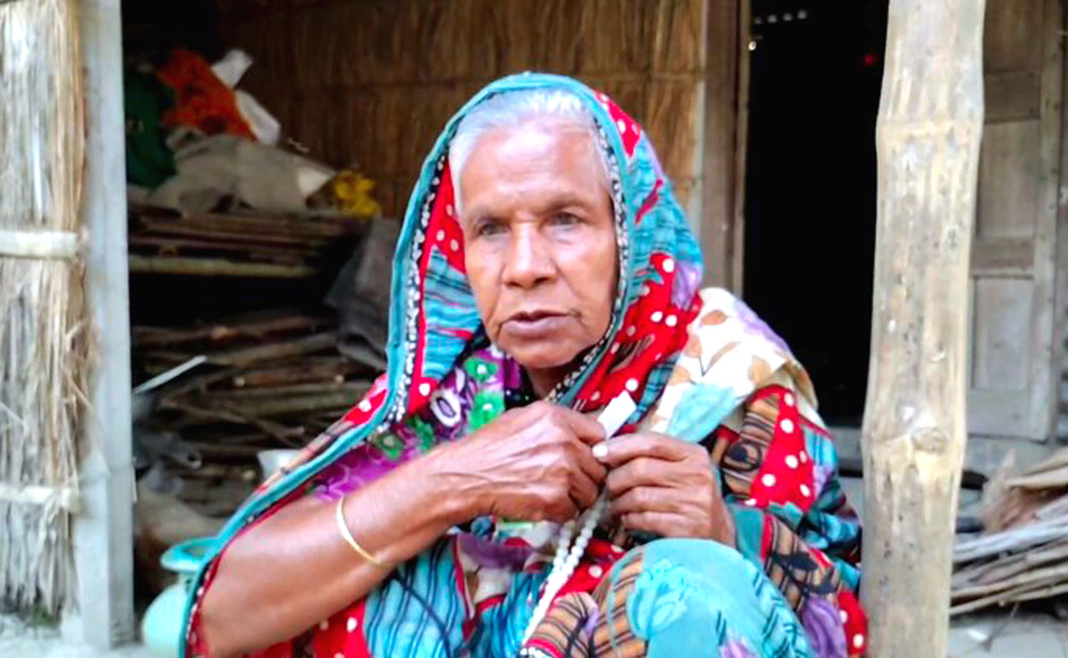 নির্জন চরে নূরজাহান বেগমের খোঁজ নেয় না কেউ