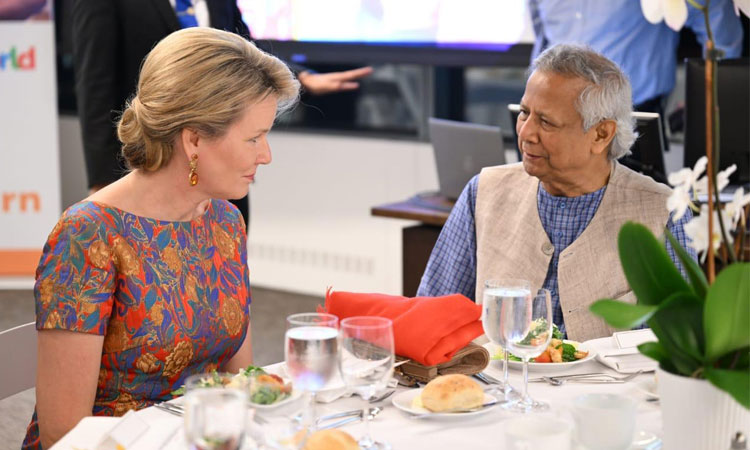 প্রধান উপদেষ্টার সঙ্গে আইএমএফ প্রধান ও বেলজিয়ামের রানীর বৈঠক