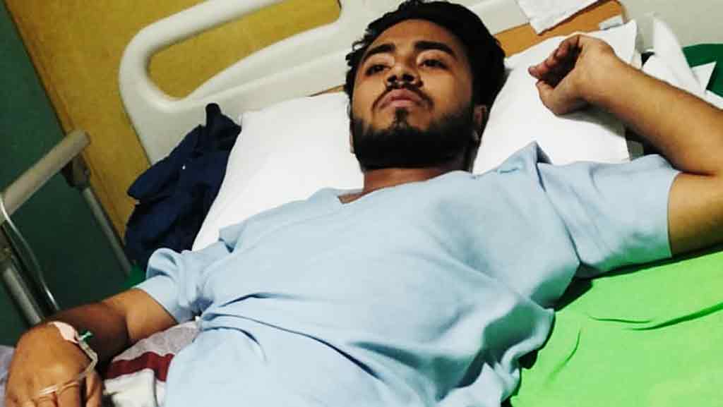 শজিমেকে চিকিৎসায় অবহেলার অভিযোগ, পা হারালেন কলেজছাত্র