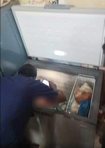 বগুড়ায় গৃহবধুকে হত্যার পর লাশ ফ্রিজে রেখে ডাকাতির চেষ্টা। ছবি: আজকের পত্রিকা