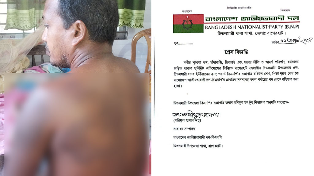 সাধারণ সম্পাদককে মুখ বেঁধে নির্যাতন, সভাপতি বহিষ্কার