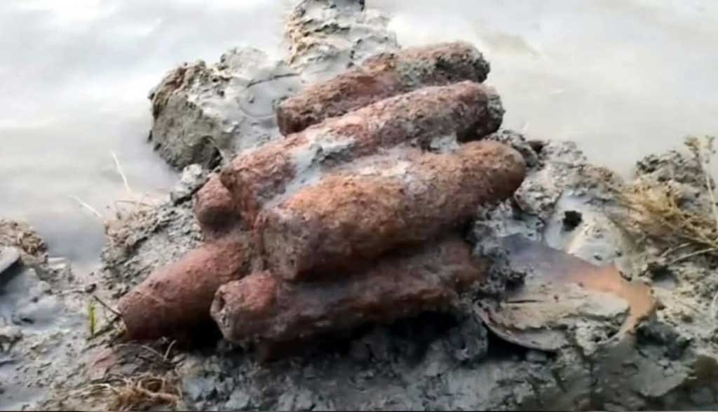 টাঙ্গাইলে নদী থেকে উদ্ধার করা ১১টি মর্টার শেলের বিস্ফোরণ