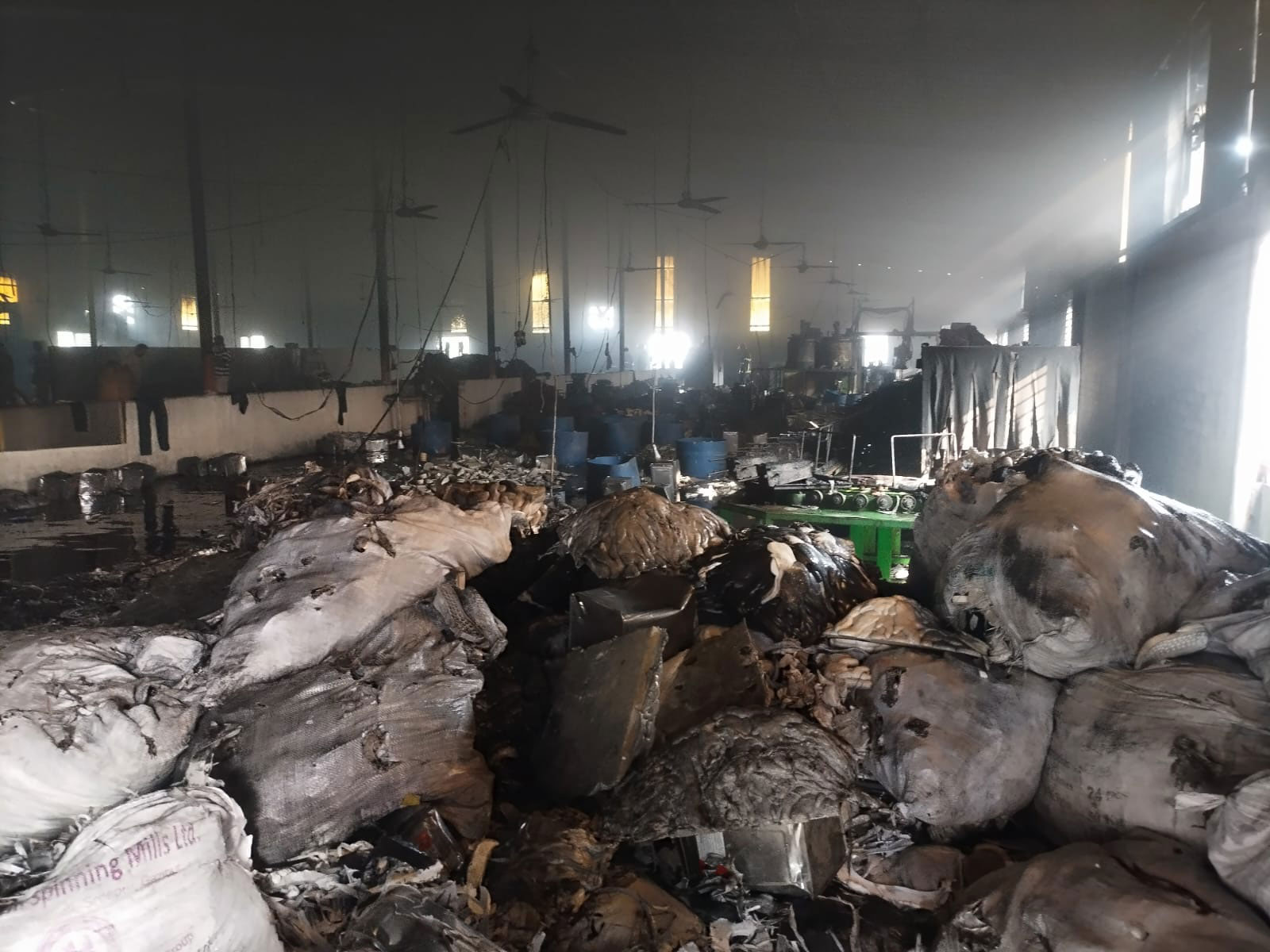 ভৈরবে জুতার সোল কারখানায় আগুন, তিন ঘণ্টার চেষ্টায় নিয়ন্ত্রণে