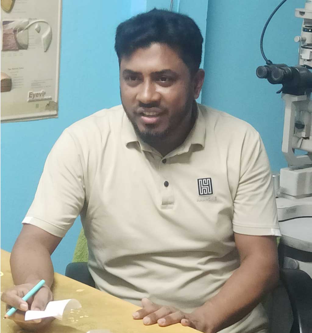 ভুয়া চিকিৎসক মো. মহসীন। ছবি: আজকের পত্রিকা