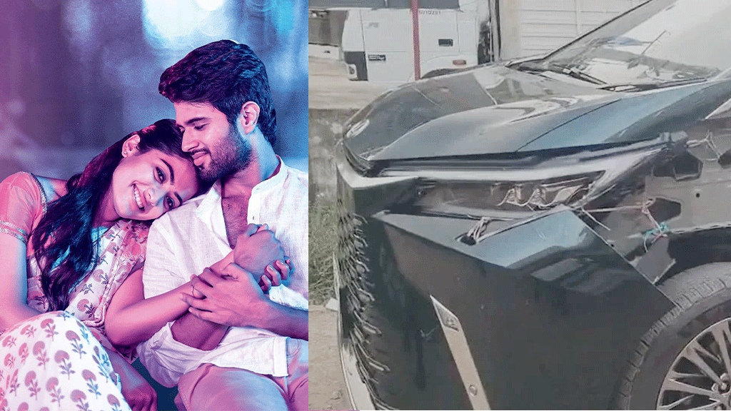 রাশমিকার সঙ্গে বাগদানের পরই গাড়ি দুর্ঘটনায় বিজয়, বললেন—বিরিয়ানি খেলেই ঠিক হয়ে যাব