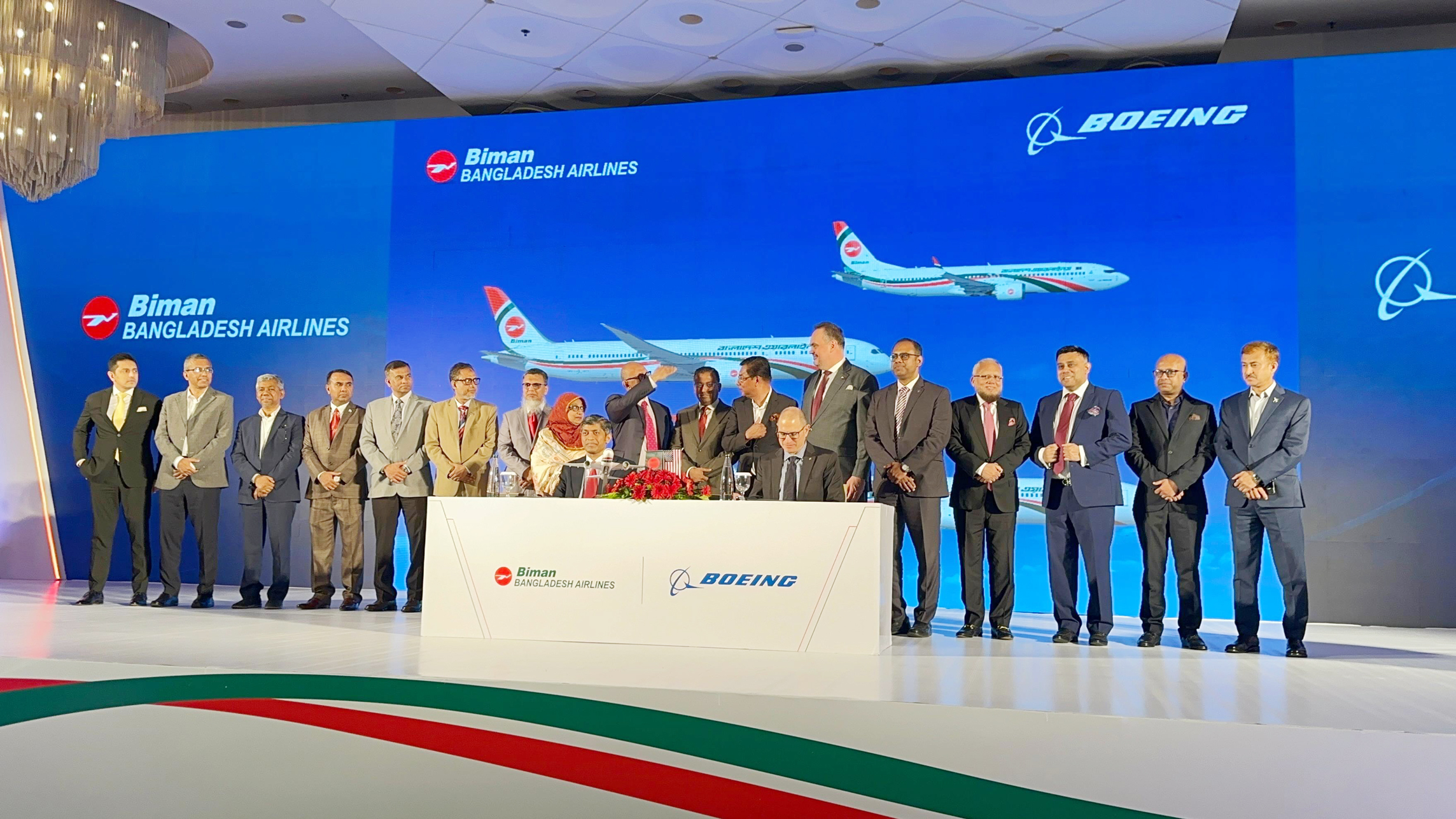 ১৪টি উড়োজাহাজ কিনতে বোয়িংয়ের সঙ্গে চুক্তি করল বিমান