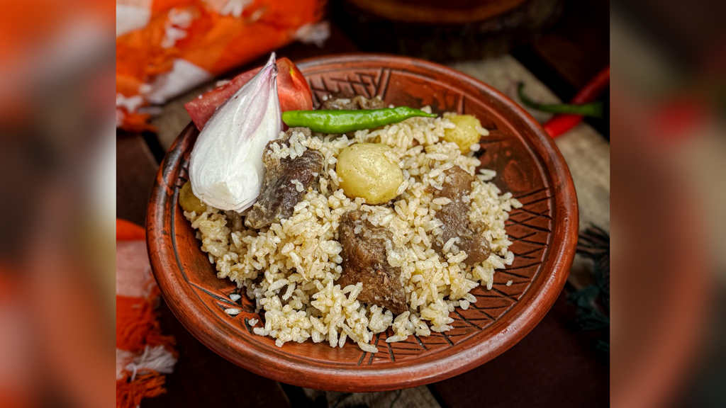 সরিষার তেলে বিফ তেহারি