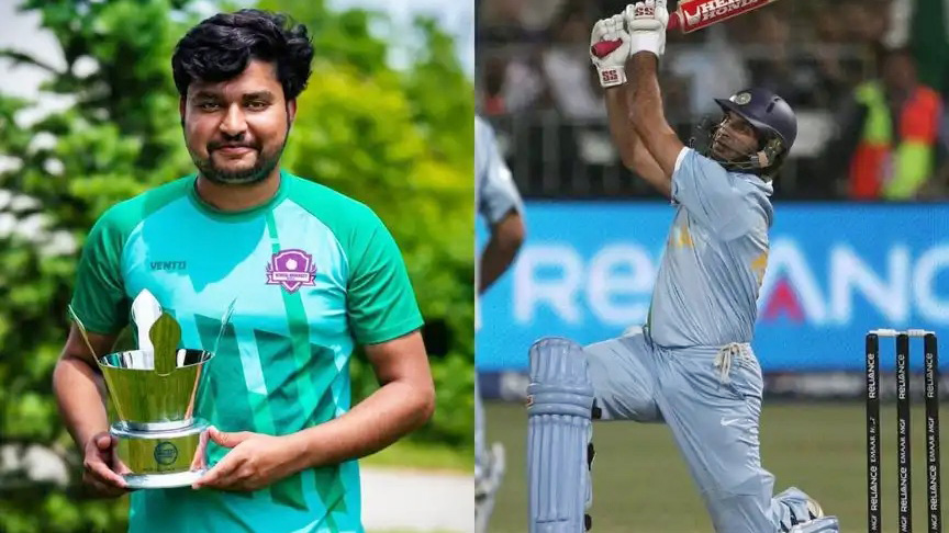 এক ওভারে ৬ ছক্কায় যুবরাজ-গিবসদের পাশে বুলগেরিয়ার ক্রিকেটার