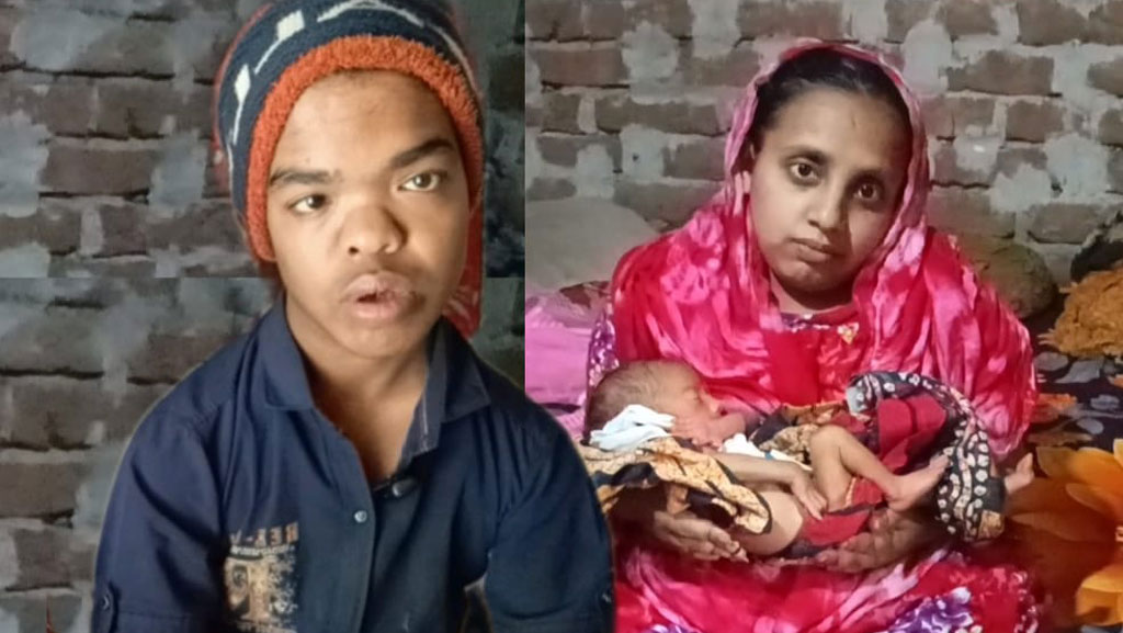 ৪৪ ইঞ্চির ও ৩৩ ইঞ্চির সেই বর-কনে: ‘সন্তানের জন্য দুধ কেনার টাকা নেই’