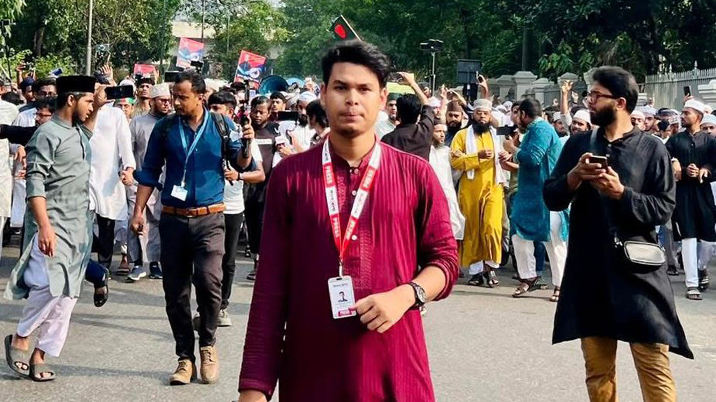 বাঙলা কলেজ সাংবাদিক সমিতির সভাপতির ওপর ছাত্রদলের হামলার অভিযোগ