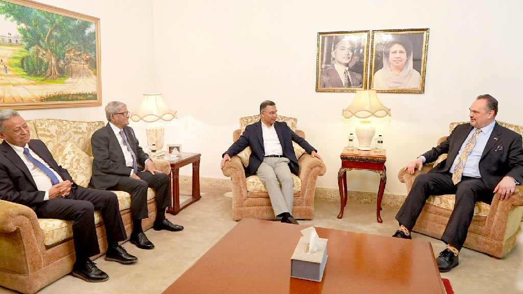 তারেক রহমানের সঙ্গে নবনিযুক্ত মার্কিন রাষ্ট্রদূতের সাক্ষাৎ