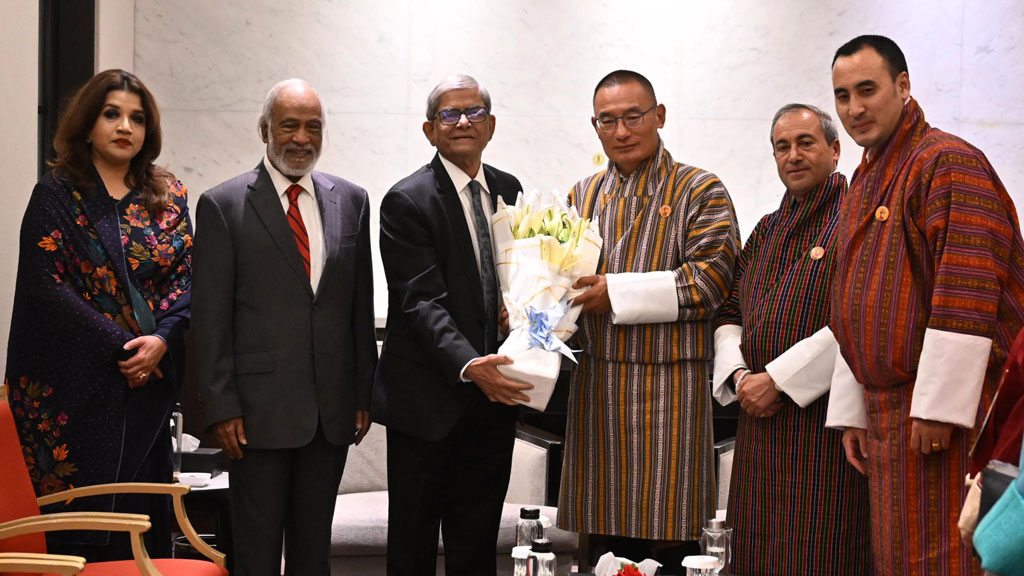 ভুটানের প্রধানমন্ত্রীর সঙ্গে বিএনপির বৈঠক