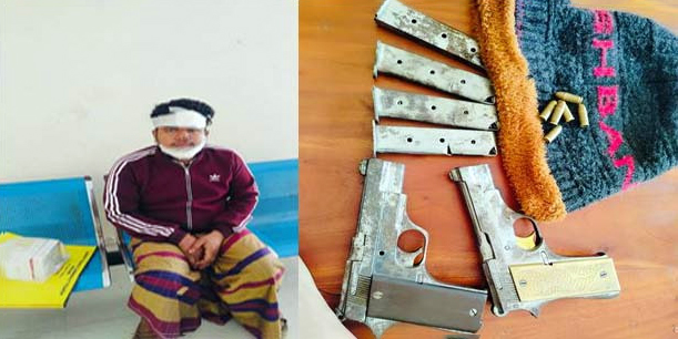 বেনাপোলে ২টি বিদেশি পিস্তলসহ যুবক আটক