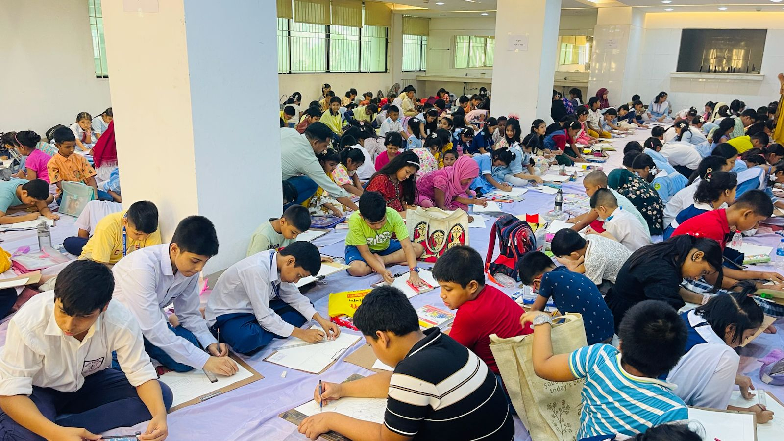 পরিবেশ অধিদপ্তরে শিশু-কিশোর চিত্রাঙ্কন প্রতিযোগিতা