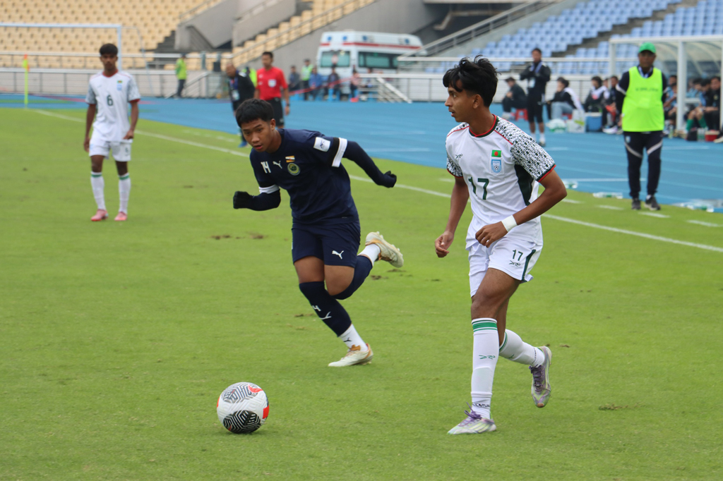 ব্রুনেইয়ের জালে বাংলাদেশের ৮ গোল