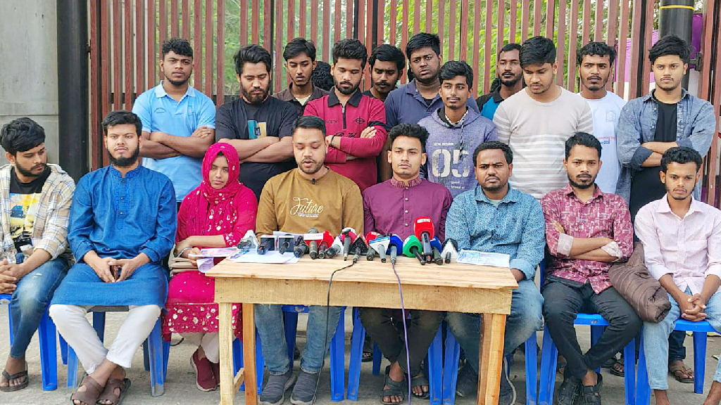 আর্থিক লেনদেনের অভিযোগ মিথ্যা দাবি, বেরোবি ছাত্রদলের পাল্টা সংবাদ সম্মেলন