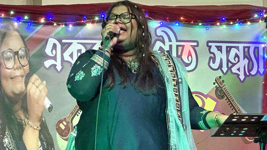 যুক্তরাষ্ট্রে একক গানে মুগ্ধ করলেন ব্রিয়ানা বিশ্বাস