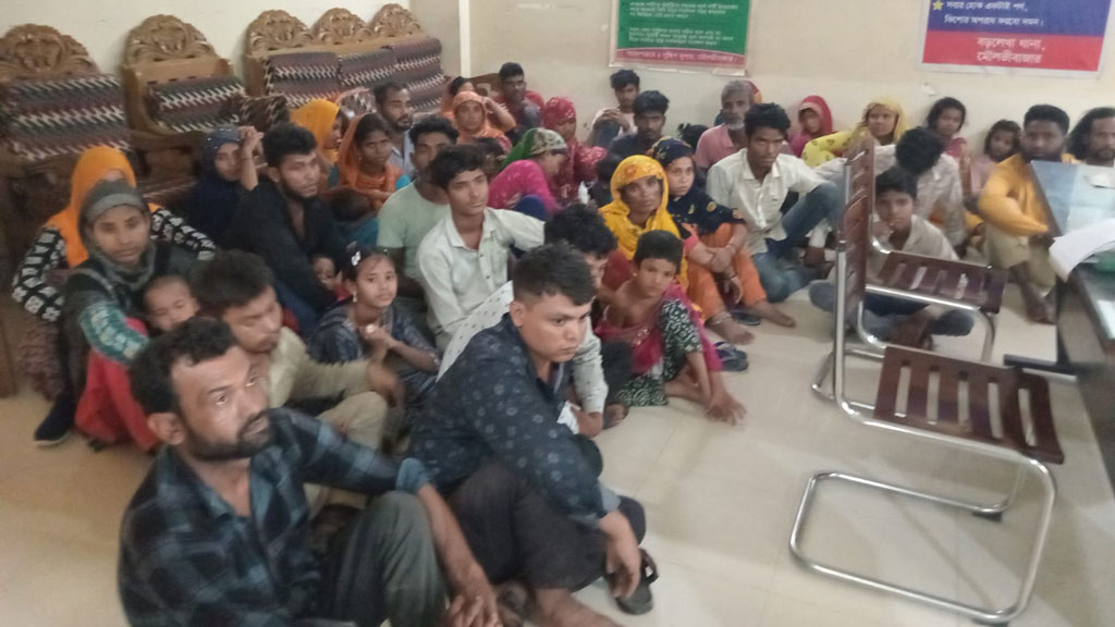 মৌলভীবাজারের বড়লেখা সীমান্ত দিয়ে ১২১ জনকে পুশ ইন