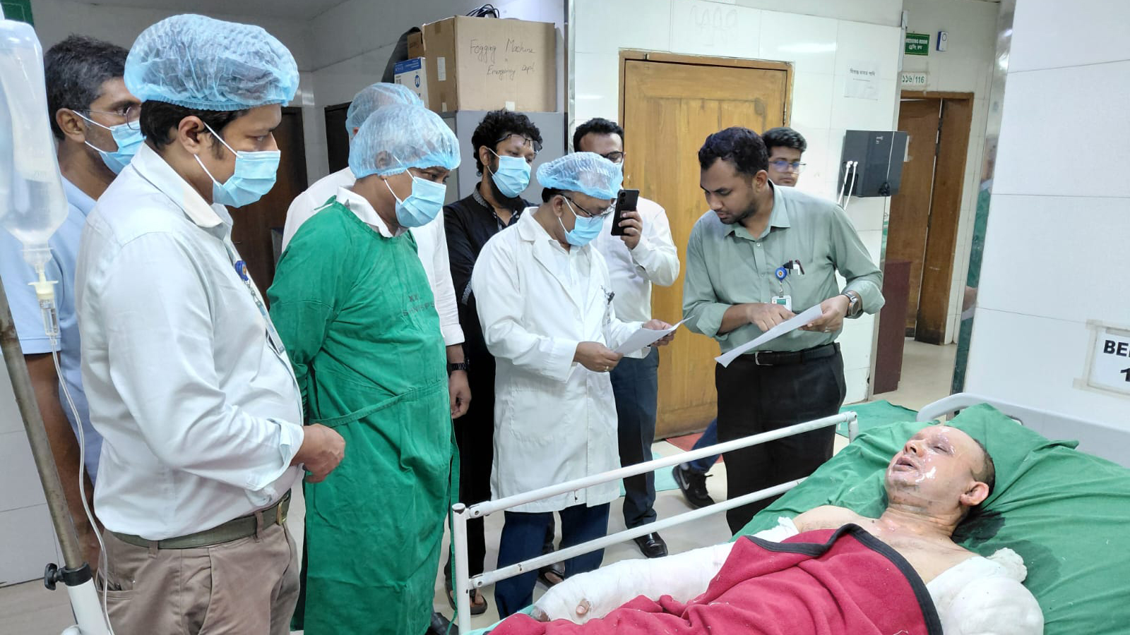বিদ্যুৎকেন্দ্রের ক্যানটিনে বিস্ফোরণে দগ্ধ ১২: কারণ খতিয়ে দেখার আশ্বাস