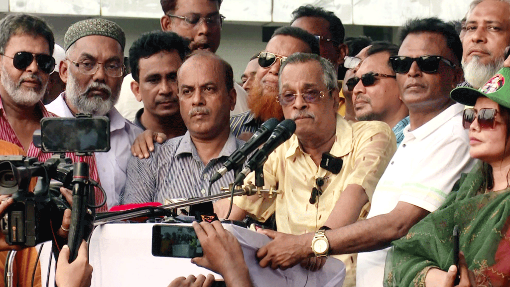 ফেব্রুয়ারিতে নির্বাচন না দিয়ে কেউ পালাতে পারবে না: জয়নুল আবেদীন