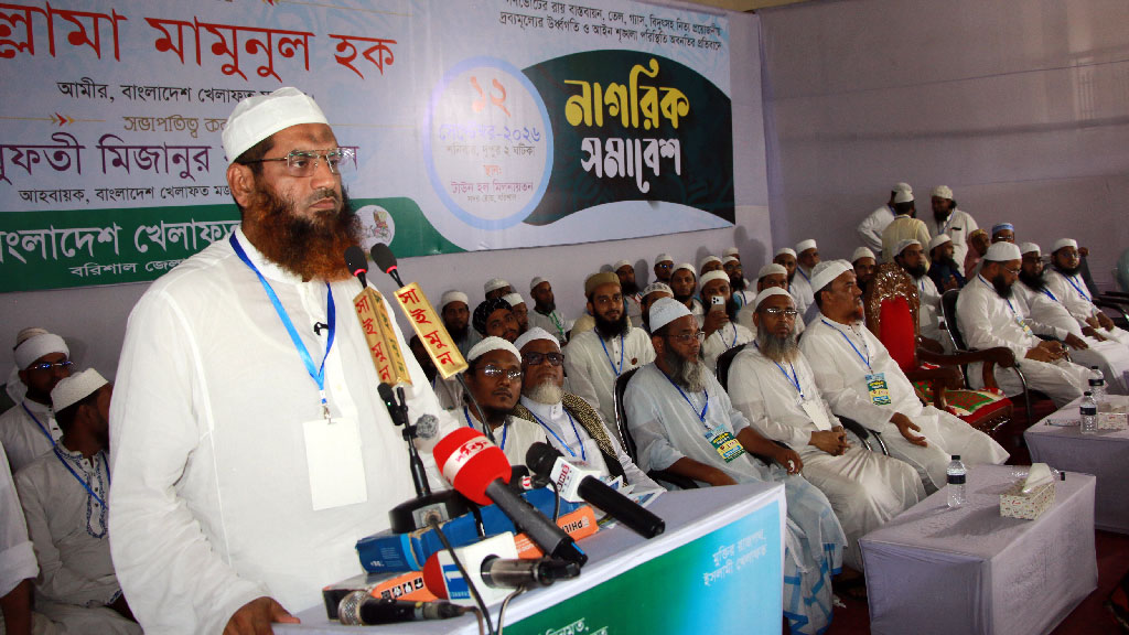 বিএনপিও সংবিধান সংস্কারের নামে মানুষকে ধোঁকা দিচ্ছে: মামুনুল হক