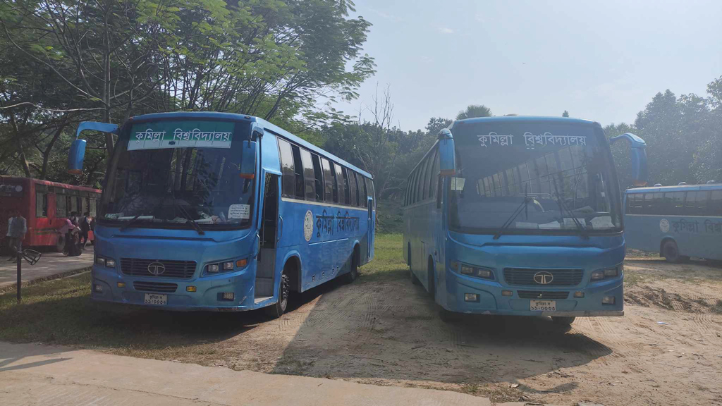 কুবির পরিবহন পুলে যুক্ত হলো আরও ২ নীল বাস