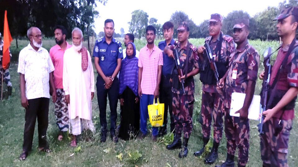 প্রতিবন্ধী বাংলাদেশি যুবককে ফেরত দিল বিএসএফ