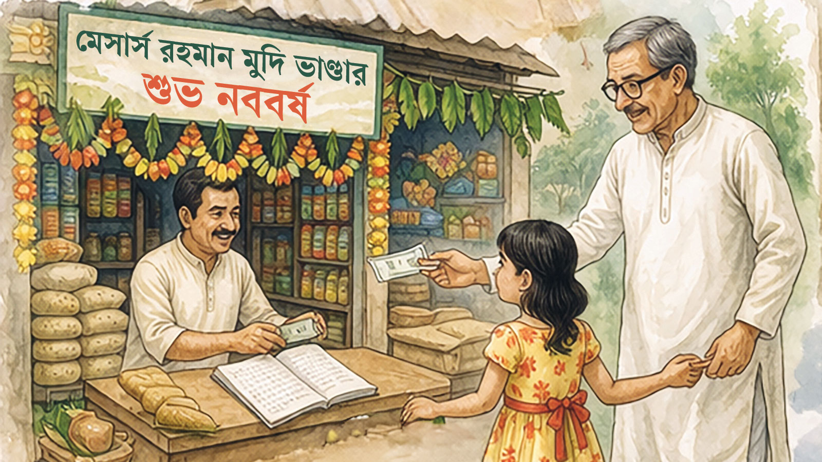 আমাদের নববর্ষের আয়োজন শুরু
হতো চৈত্র থেকে