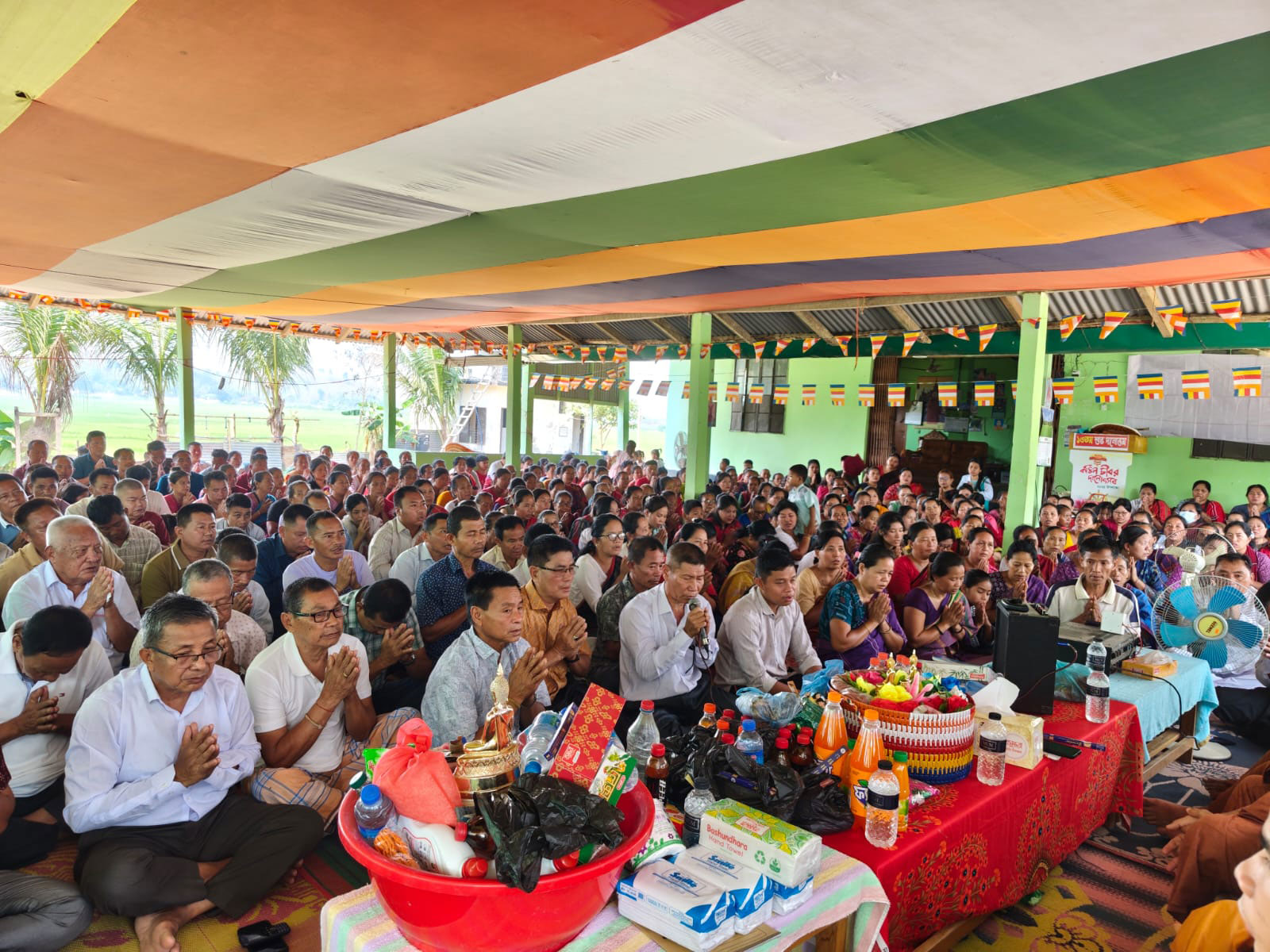 জুরাছড়িতে নববর্ষ বরণে মহতী পুণ্যানুষ্ঠান, শান্তি ও মৈত্রীর আহ্বান