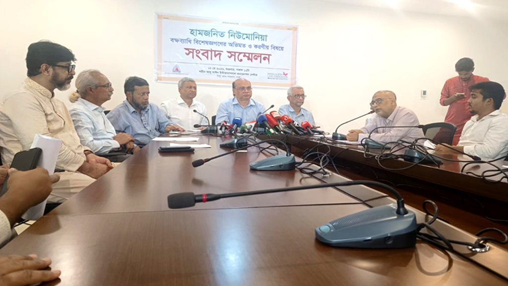 দেরিতে হাসপাতালে গেলে হামে মৃত্যুঝুঁকি বাড়ে: সংবাদ সম্মেলনে বিশেষজ্ঞরা