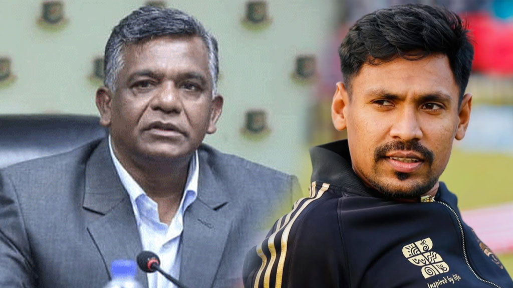 মোস্তাফিজকে আইপিএলে ফেরানোর বিষয়ে কোনো কথাই হয়নি: বিসিবি সভাপতি