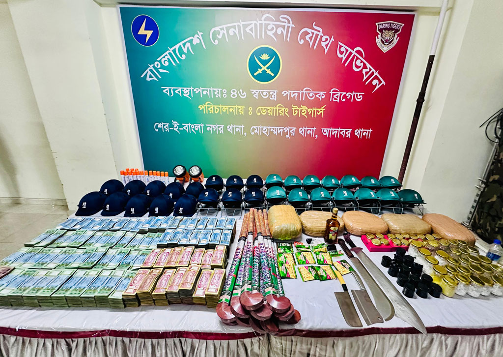মোহাম্মদপুরের জেনেভা ক্যাম্পে বুনিয়া সোহেলের আস্তানায় মিলল নগদ কোটি টাকা